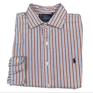 BF303 Men’s Polo Ralph Lauren Custom Fit Button Down Shirt L